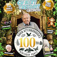 CU Next Tuesday | Attenborough's 100th B DAY BASH | 12/05/2026 at Quarters Brighton