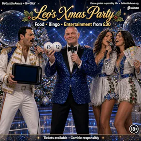 Leo Leisure Bingo (EASTLEIGH) Bingo ABBA / QUEEN Christmas Party
