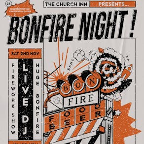 Bonfire Night 2024 @ The Church Inn