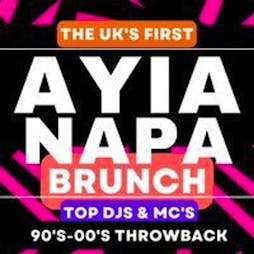 Ayia Napa Brunch - UKG - LONDON - SAT 17 SEPT Tickets | Amazing Grace London London  | Sat 17th September 2022 Lineup