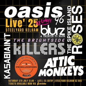 Oasis Live 25 Sheffield Family Fundraiser In Aid Of St Lukes