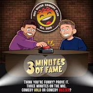 3 Minutes Of Fame at Hot Water Comedy Club At Blackstock Market