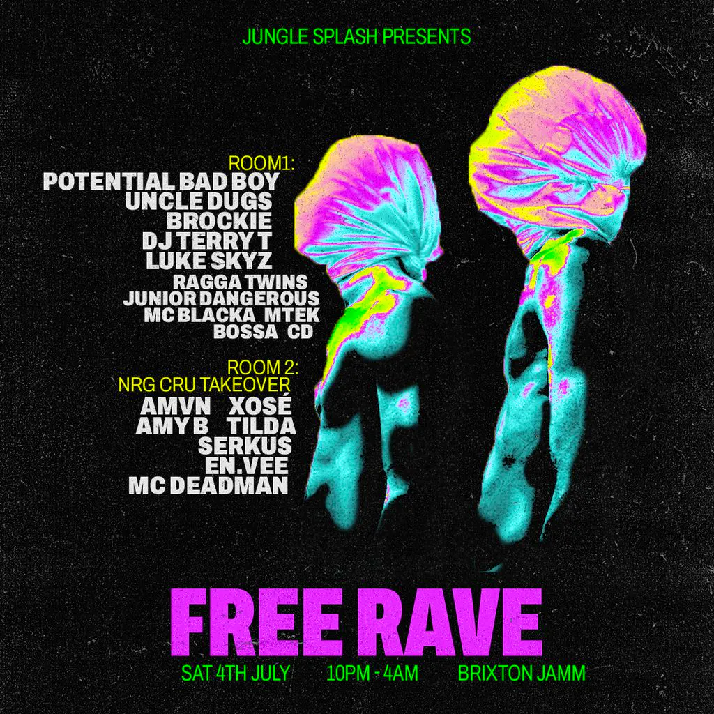 Jungle Splash at Brixton Jamm
