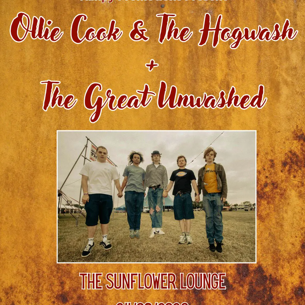 Ollie Cook & The Hogwash at The Sunflower Lounge