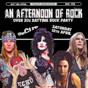 An Afternoon of Rock: NEWCASTLE (Over 30s Rock/Metal) 3pm-7pm