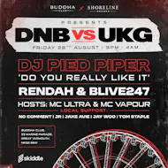 Shoreline Sounds Presents D&B vs UKG at Buddha Club Great Yarmouth