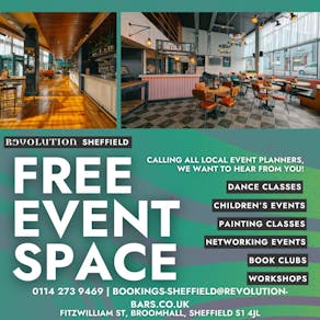 Free Event/Workshop Space