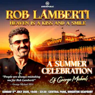 Rob Lamberti presents: George Michael | Central Park Brighton at Central Park Brighton Seafront