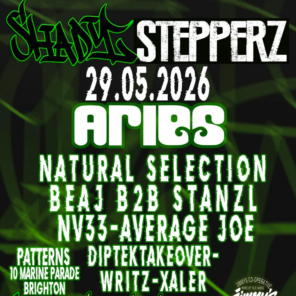Shady Stepperz at Patterns Brighton