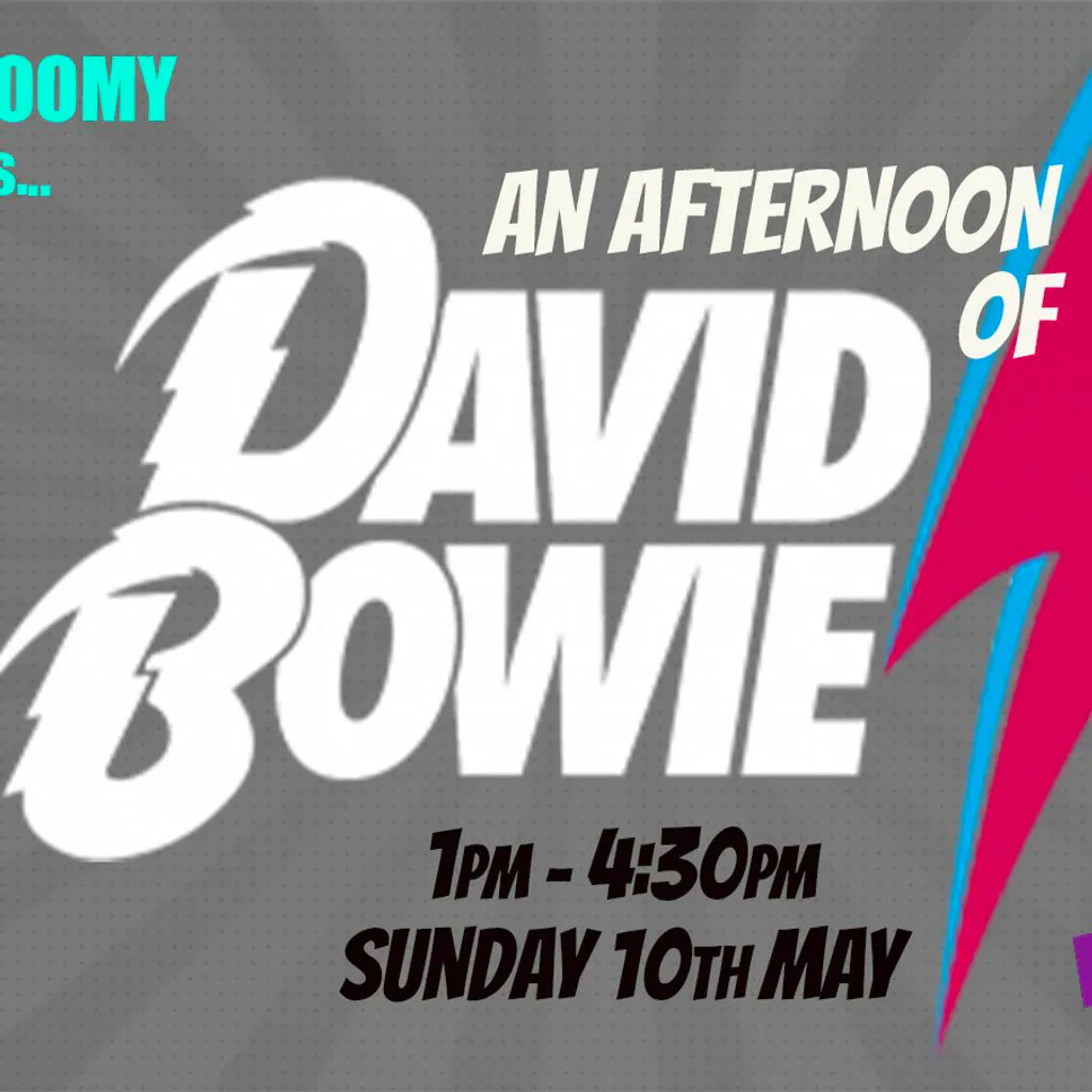 Feeling Gloomy presents An Afternoon of  David Bowie, 1pm-4:30pm at The Phoenix Cavendish Square