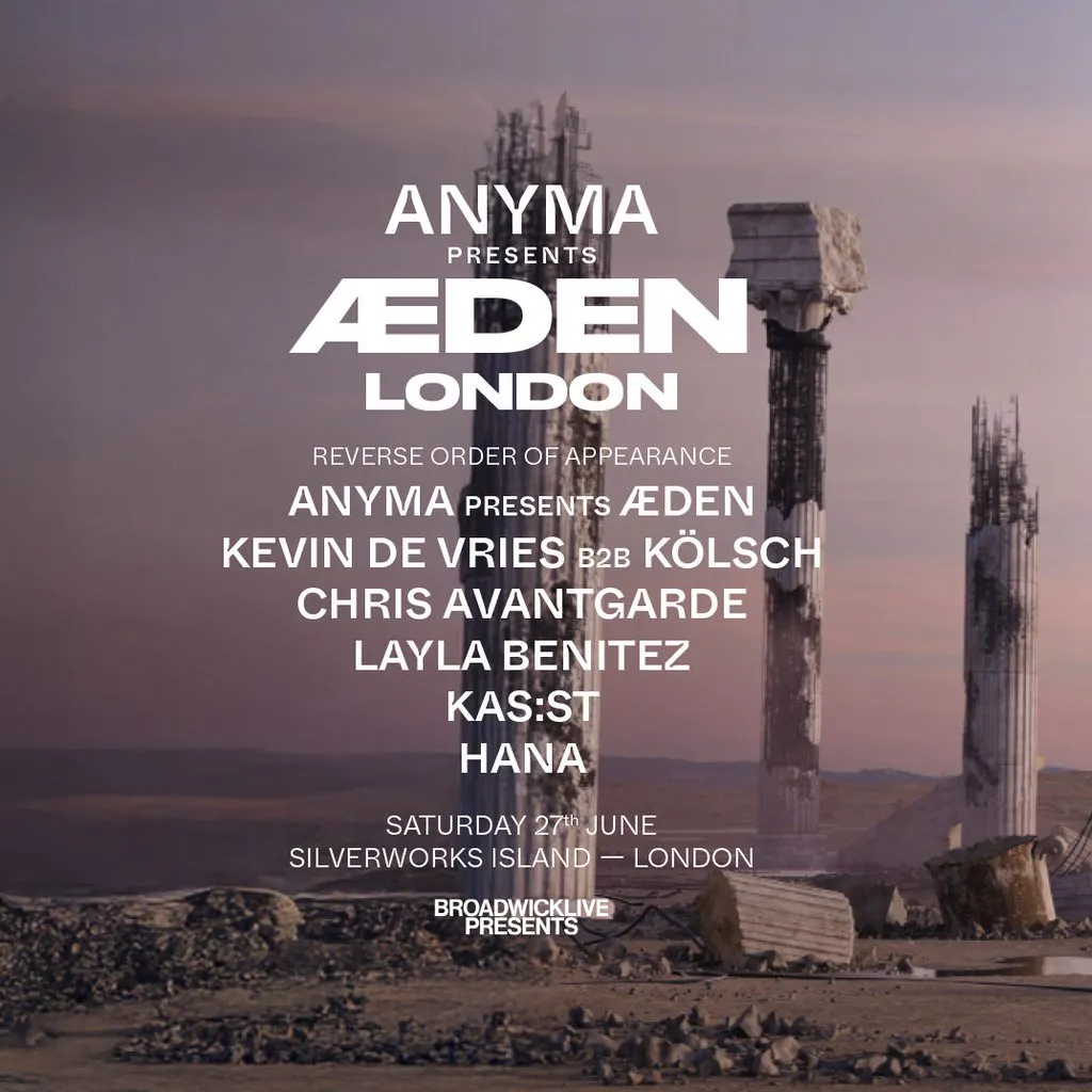 Anyma presents ÆDEN at Silverworks Island