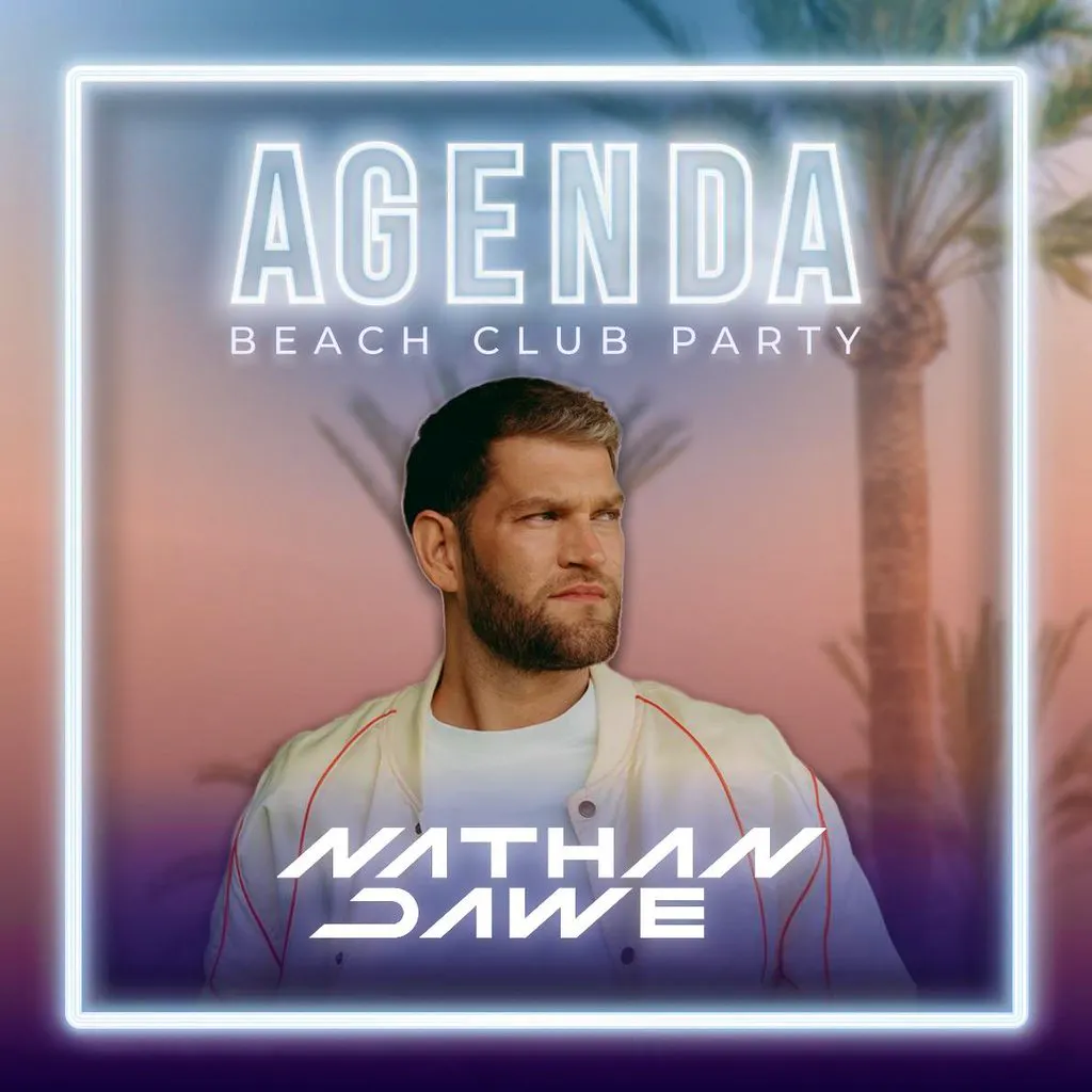 Agenda Beach Club Party Albufeira with Nathan Dawe at Heaven Beach Club