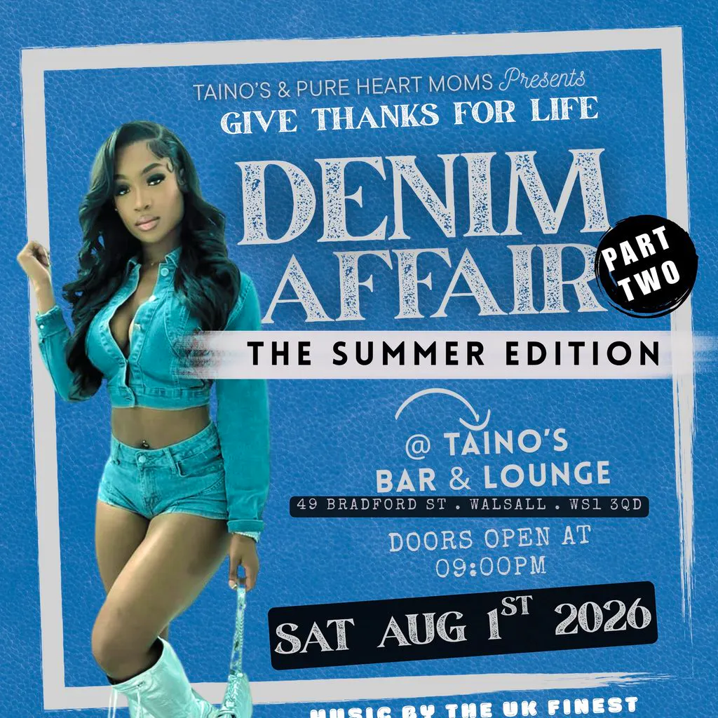 Denim Affair Part 2 (The Summer Edition) at Taino's Bar And Lounge