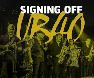 Signing Off UB40 Tribute at The Rhodehouse, Sutton Coldfield