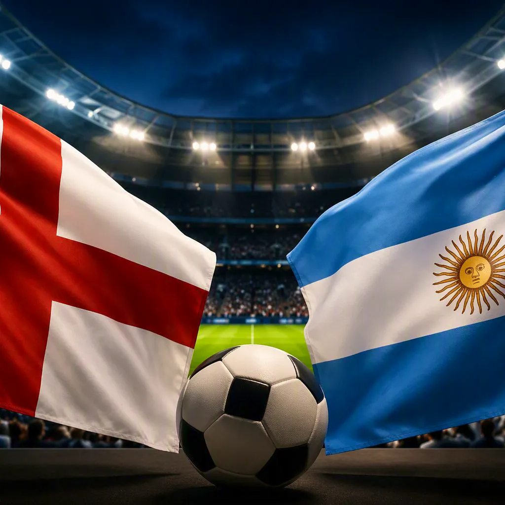 England vs Argentina at Bally's Casino Newcastle
