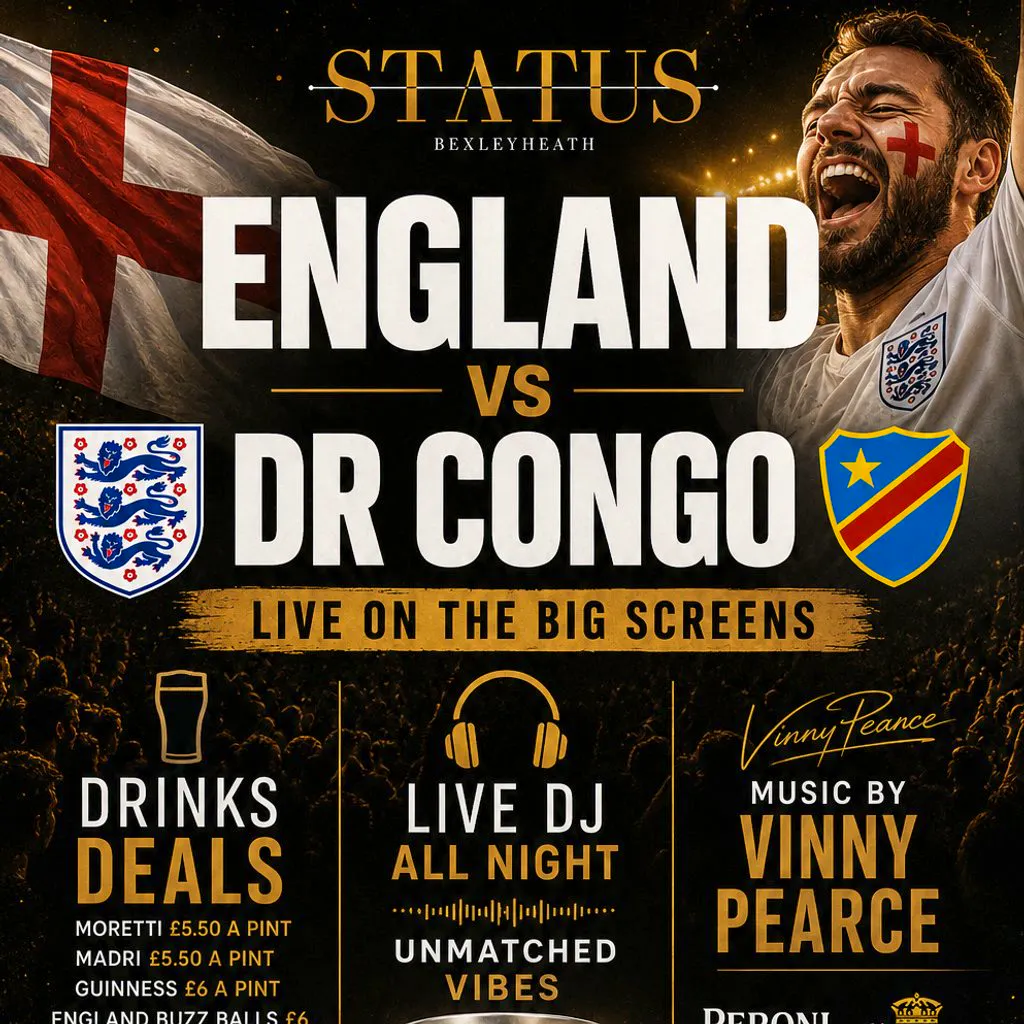 England vs DR Congo at Status Bexleyheath