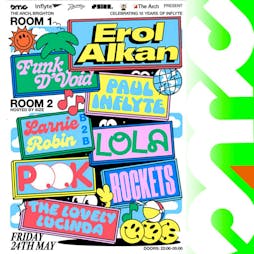 BMC & Inflyte present Erol Alkan, Funk D'Void, Size & friends Tickets | The Arch Brighton  | Fri 24th May 2024 Lineup