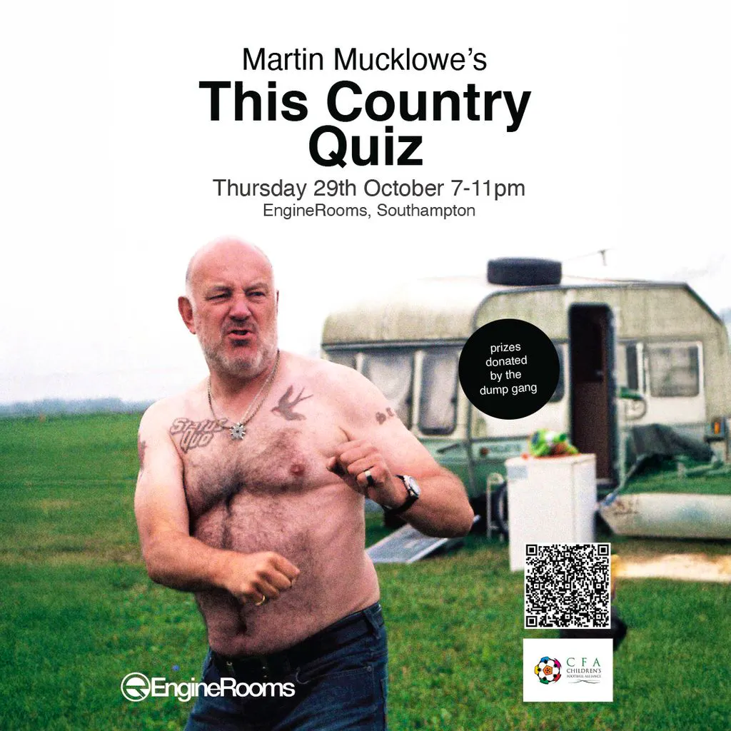 Martin Mucklowe's This Country Quiz - Southampton at EngineRooms