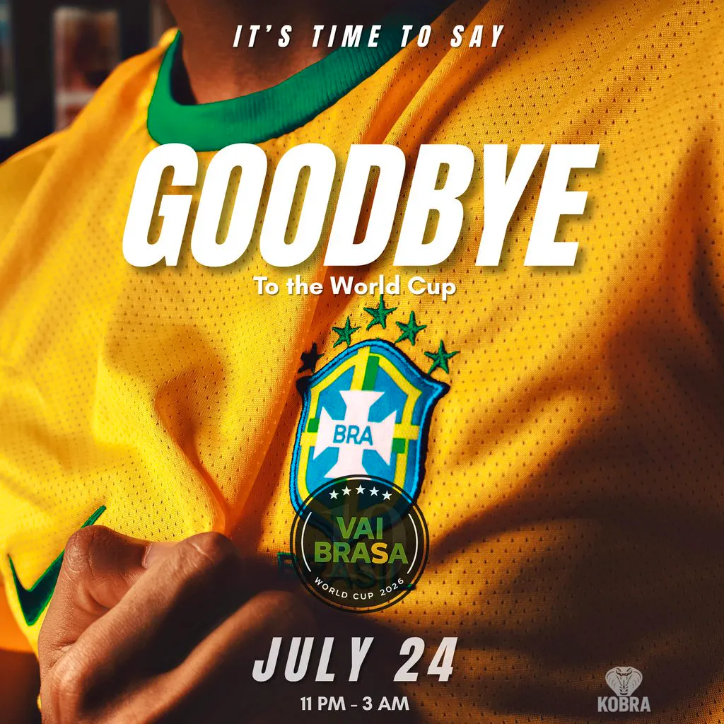 Vai Brasa - GOODBYE to the World Cup at Off The Square Manchester