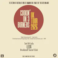 Cookin’ on 3 Burners at Brudenell Social Club