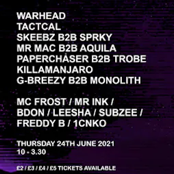 DROPJAW AUDIO - THE END IS HERE Tickets | Tribeca Manchester | Thu 24th June 2021 Lineup