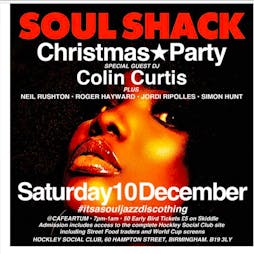 SoulShack Christmas Party Tickets | Hockley Social Club Birmingham  | Sat 10th December 2022 Lineup