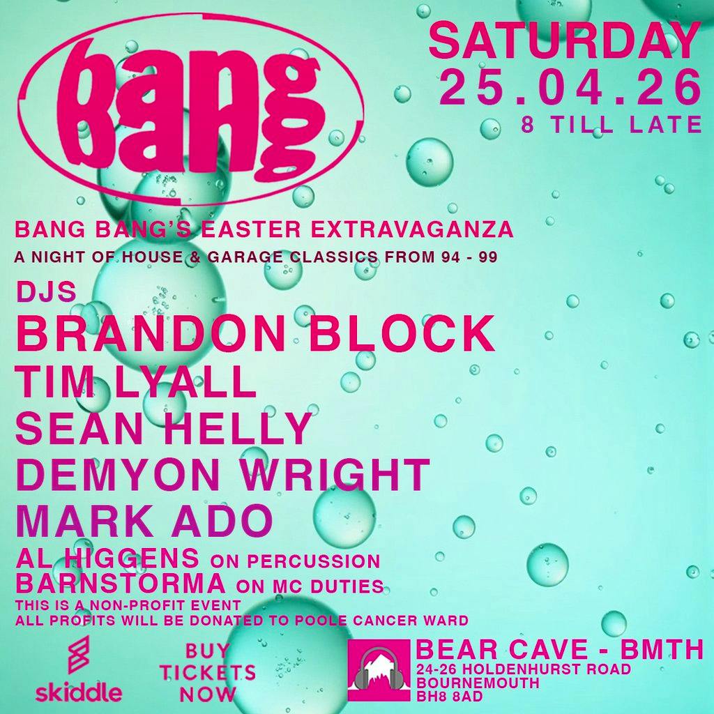 Bang Bang Easter Extravaganza at Bear Cave
