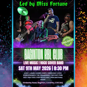LED BY MISS FORTUNE - Baginton RBL Club