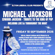 Michael Jackson Tribute (Edward Jackson) at Elton Liberal Club In Bury