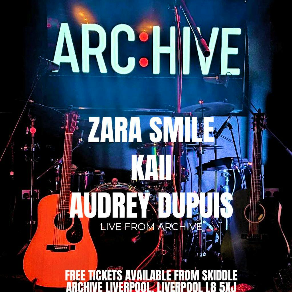 Audrey Dupuis - Zara Smile - Kaii at Archive Liverpool