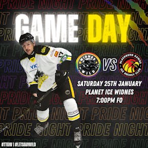 Widnes Wild vs Blackburn Hawks Ice Hockey Game - Pride Night!