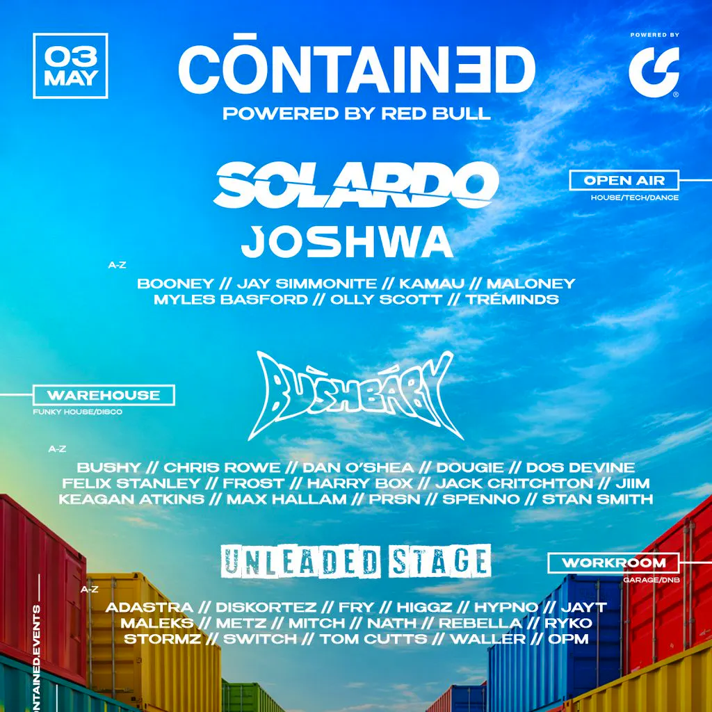 Contained in Sheffield - Bank Holiday Sunday - May 3rd at FORGE