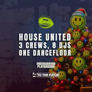 House United - 3 Crews, 8 DJs, 1 Waterbear at The WaterBear Venue