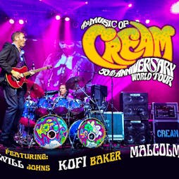The Music of Cream’s 50th Anniversary UK Tour | Arts Club Liverpool  | Sat 19th October 2019 Lineup