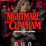 Nightmare in Clapham Halloween Party at Duo Clapham
