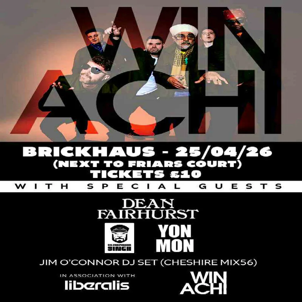 WINACHI LIVE Plus Special Guests at Brickhaus