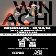 WINACHI LIVE Plus Special Guests at Brickhaus