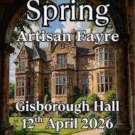 Spring Market at Gisborough Hall at Gisborough Hall Guisborough TS14 6PT