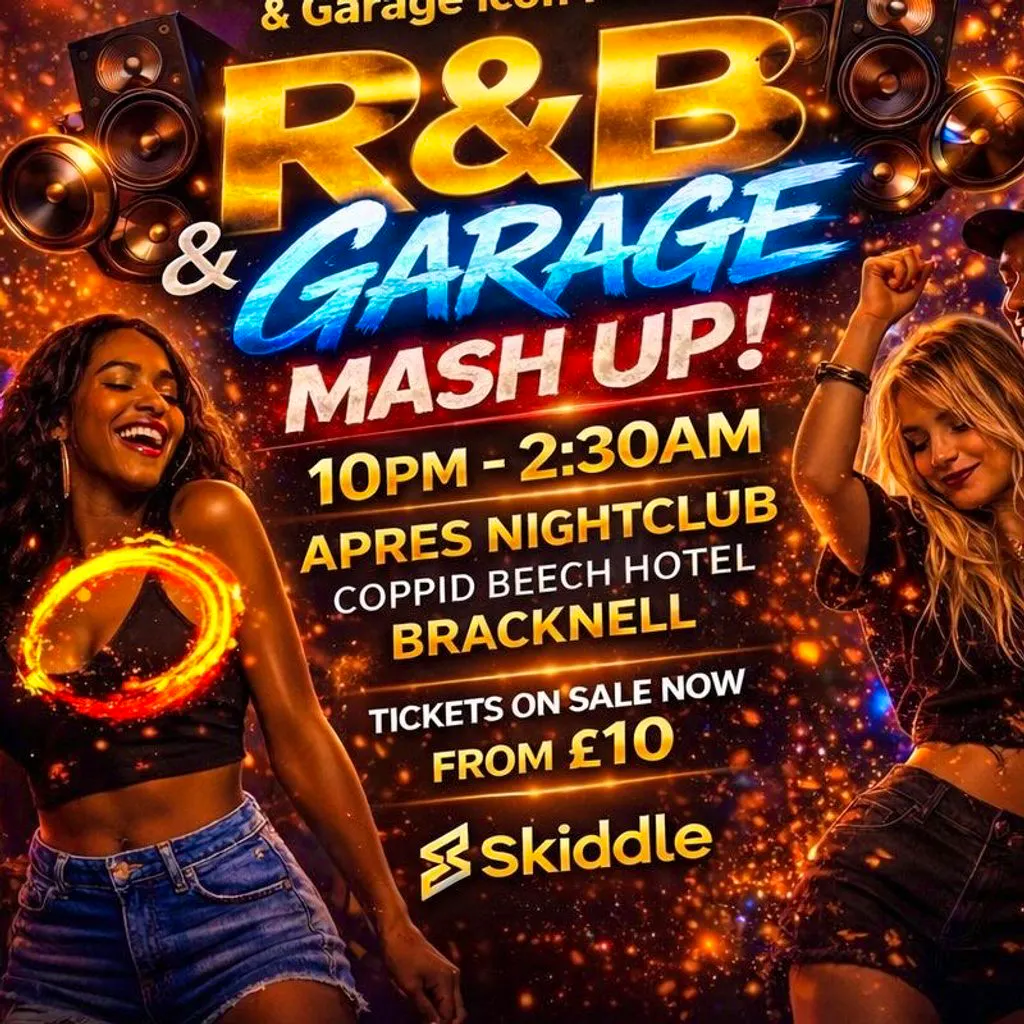 The CMB R&B, GARAGE MASH UP at Coppid Beech Hotel