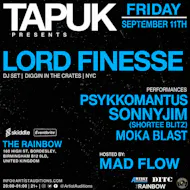 LORD FINESSE, Psykhomantus, Sonny Jim, Moka Blast, Shortee Blitz at Rainbow Pub Digbeth