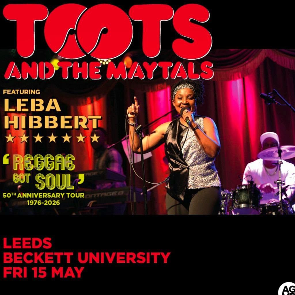 Toots and the Maytals-Feat Leba Hibbert at Leeds Beckett University
