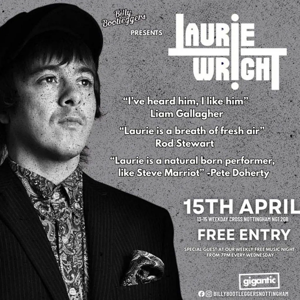 Laurie Wright - live @ Billy's at Billy Bootleggers Bar
