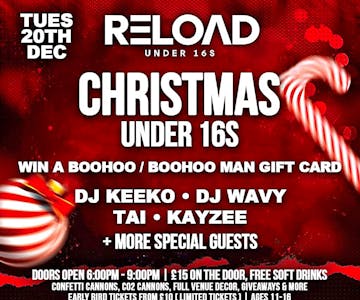 Reload Under 16s - Christmas Party / Boohoo & BoohooMan Giveaway