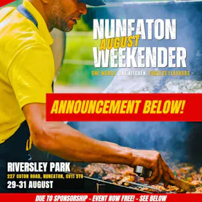 Free Nuneaton August Bank Holiday Weekend