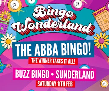 ABBA Bingo Wonderland: Sunderland