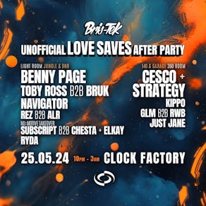 Bris-Tek Love Saves The Day Unofficial After Party