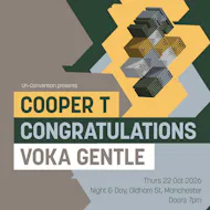 Cooper T, Congratulations, and Voka Gentle at the Night & Day at Night And Day Cafe