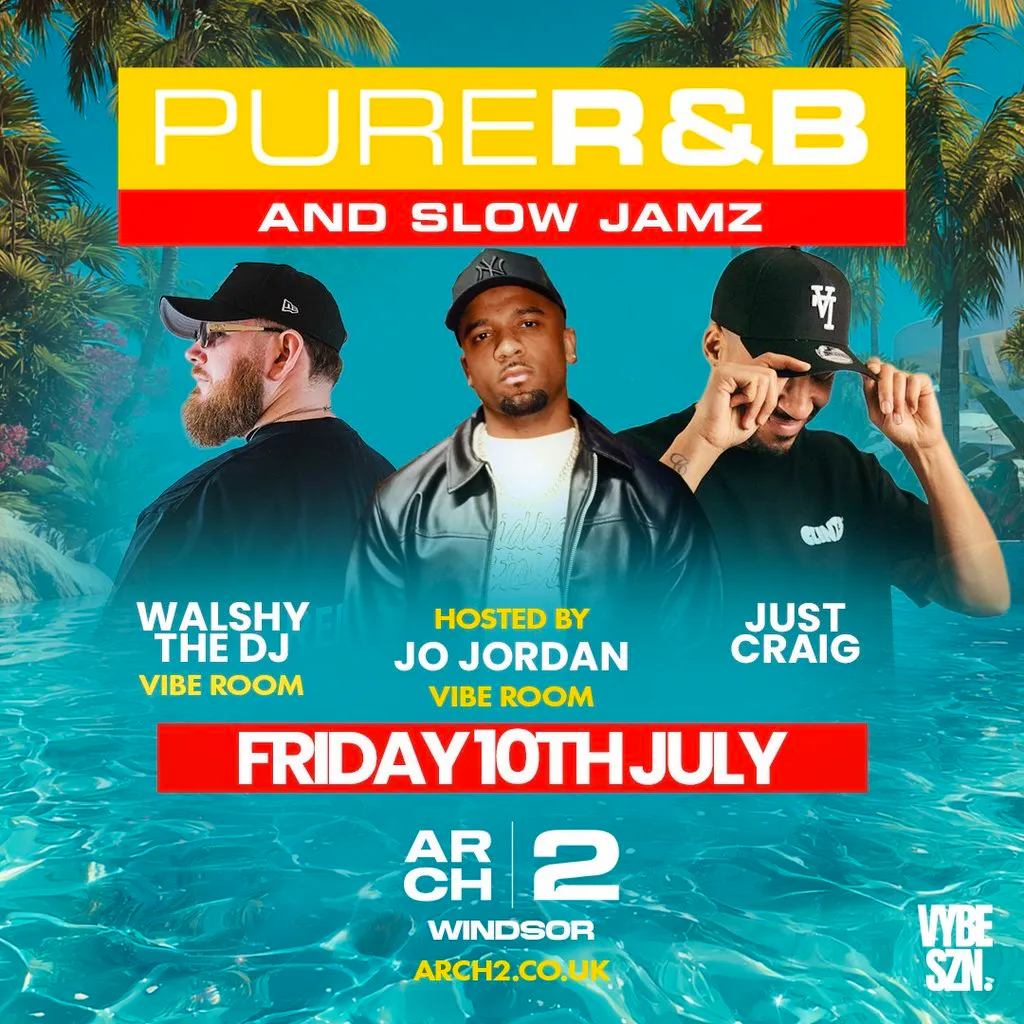 Vybe Szn presents Pure RnB & Slow Jamz // Arch 2 Windsor at Arch 2