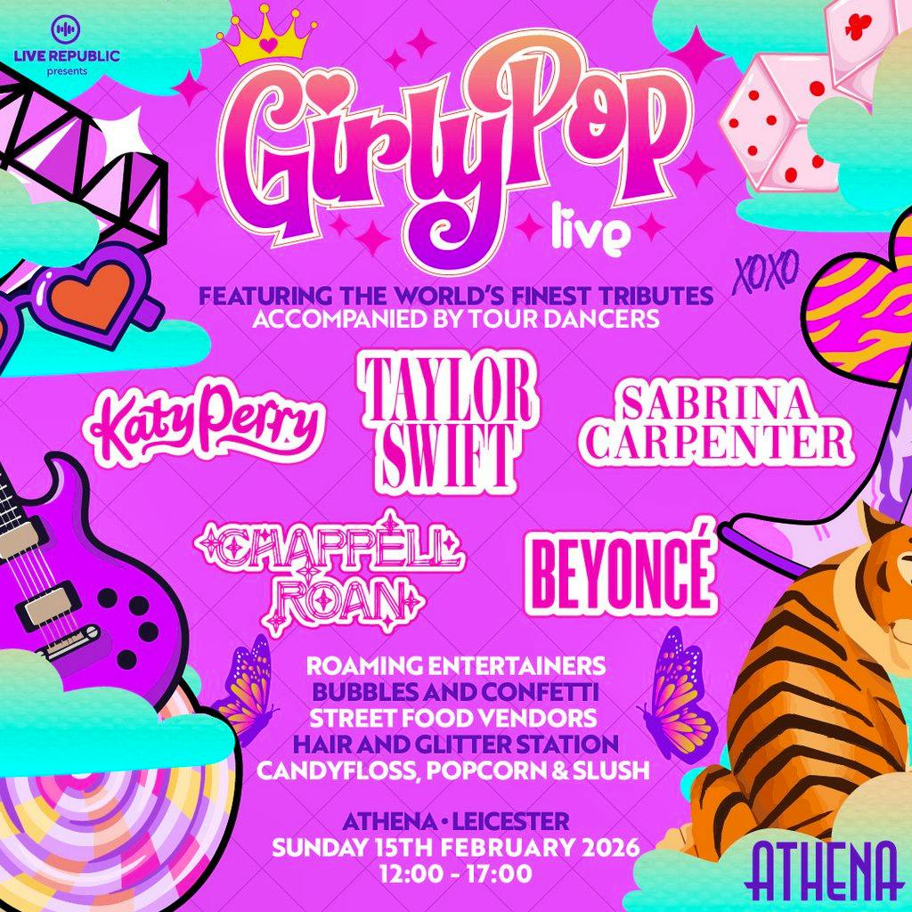 GirlyPop Live | Athena, Leicester at Athena