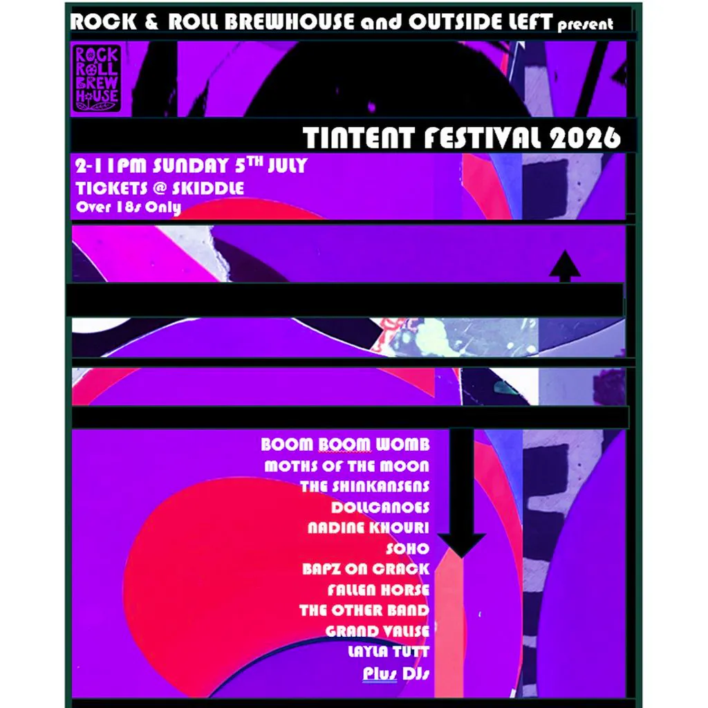 Tin Tent Festival 2026 at Rock And Roll Brewhouse